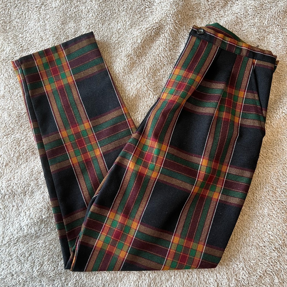 Urban Outfitters Renewal Plaid Trouser Pant